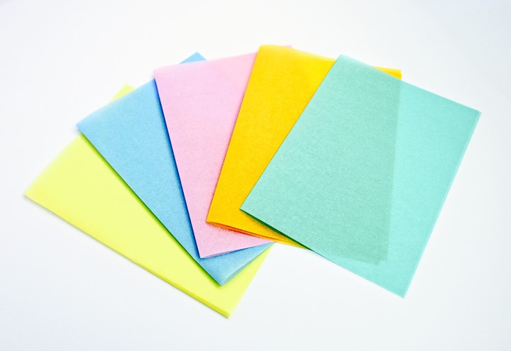 Silicone Coated Coloured Greaseproof Paper