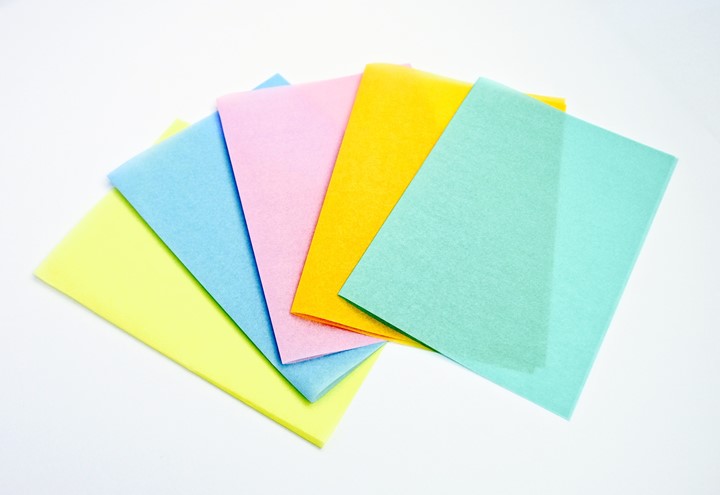 Silicone Coated Coloured Greaseproof Paper